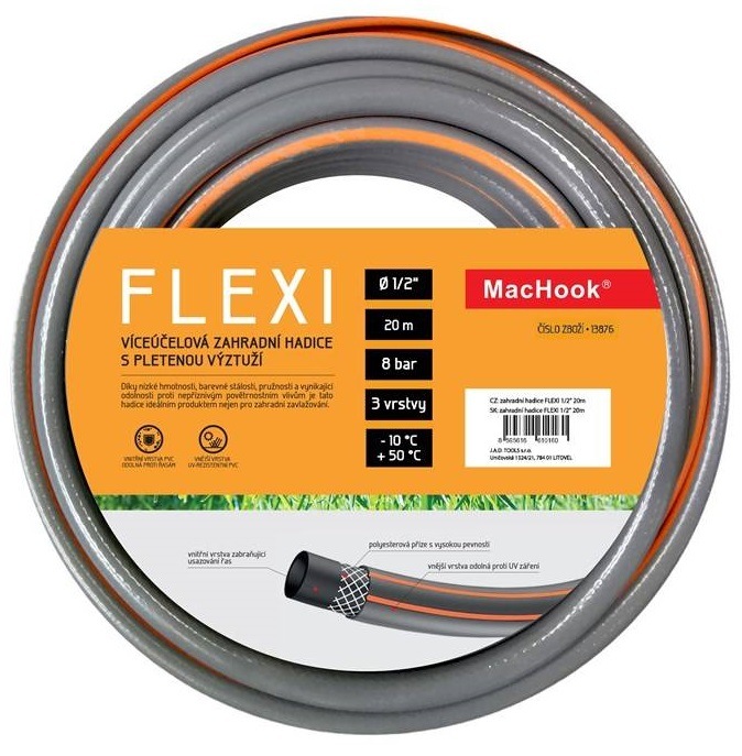 Hadice J.A.D. TOOLS 13876 FLEXI 1/2 20m