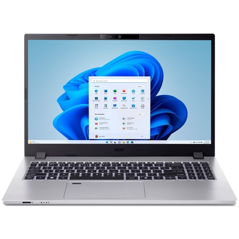 Notebook Acer TravelMate P2 15 (TMP215-75-G2-TCO-54EZ) stříbrný