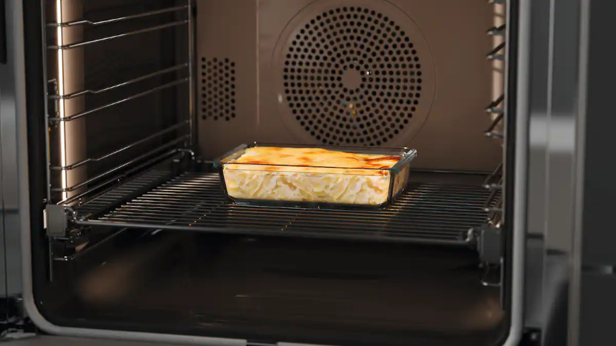 Dóza na potraviny Miele Gourmet Box (velikost M) Miele Gourmet Box v troubě