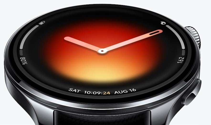 Chytré hodinky Xiaomi Watch 5 zelené Displej a chytré hodinky Xiaomi Watch 5