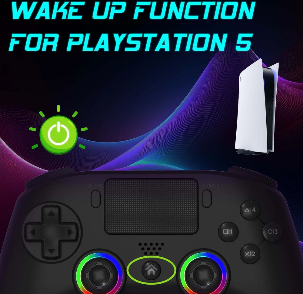 Herní ovladač Subsonic Superdrive Wireless s funkcí probuzení konzole PlayStation 5