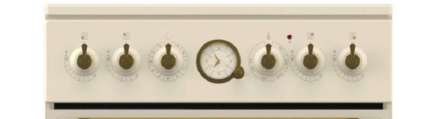 Kombinovaný sporák Gorenje Retro KS5251CLI Entry steam béžový