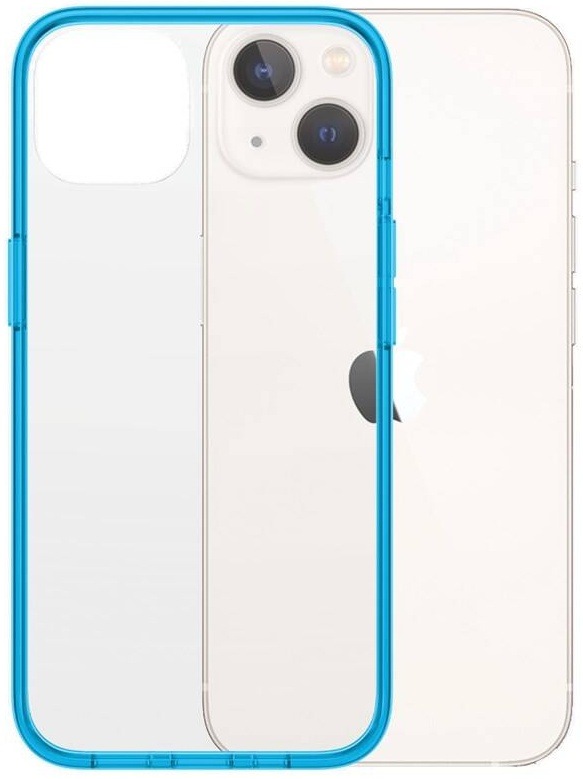 Kryt na mobil PanzerGlass ClearCaseColor na Apple iPhone 13 modrý/průhledný