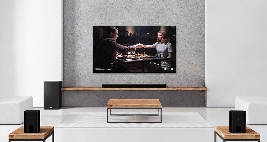 Soundbar LG SP8YA černý