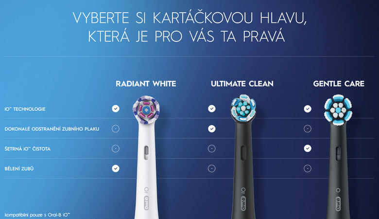 Zubní kartáček Oral-B iO Series 5 Matt Black + Quite White DUO Pack Zubní kartáček Oral-B iO Series 5 Matt Black + Quite White DUO Pack