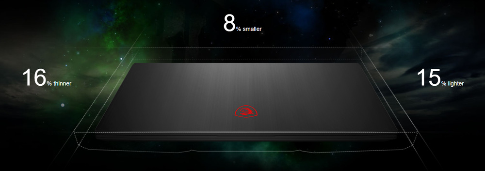 Notebook MSI GF75 Thin 8RC černý