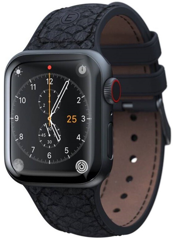 Řemínek Njord Vindur na Apple Watch 42/44/45/49mm šedý
