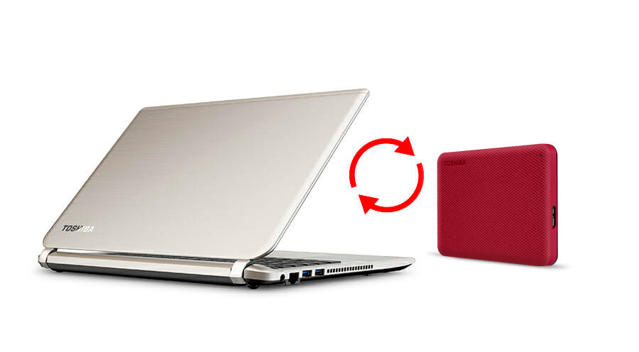 Externí pevný disk 2,5" Toshiba Canvio Advance 2TB, USB 3.2 Gen 1 béžový