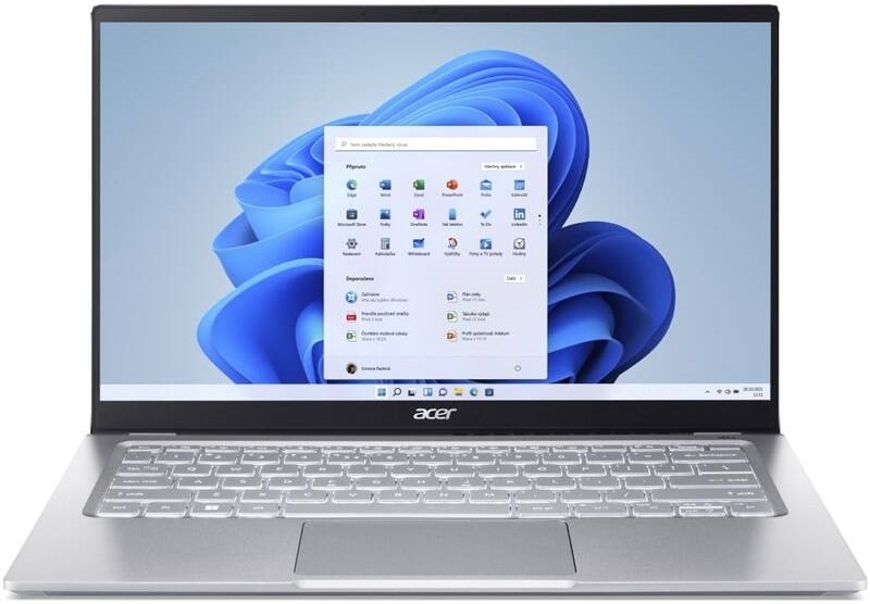 Notebook Acer Swift 3 (SF314-512-51DJ) stříbrný Notebook Acer Swift 3 (SF314-512-51DJ) stříbrný