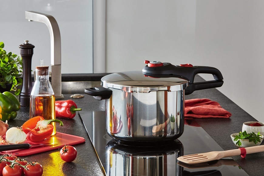 Tlakový hrnec Tefal P2530756 Secure 5 Neo, 6 l nerez