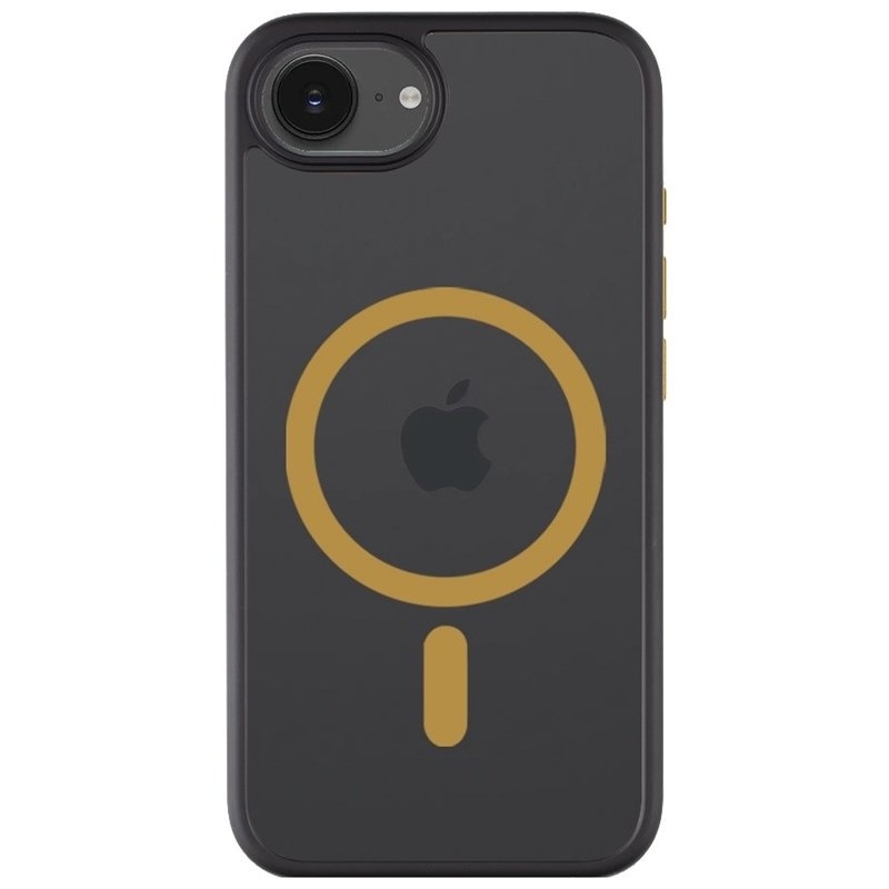 Kryt na mobil Tactical MagForce Hyperstealth 2.0 na Apple iPhone 16e/17e černý/žlutý Kryt na mobil Tactical MagForce Hyperstealth 2.0 na Apple iPhone 16e/17e černý/žlutý