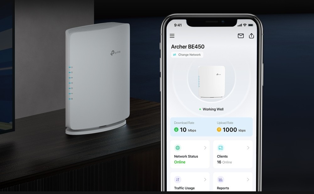 Router TP-Link Archer BE450 bílý