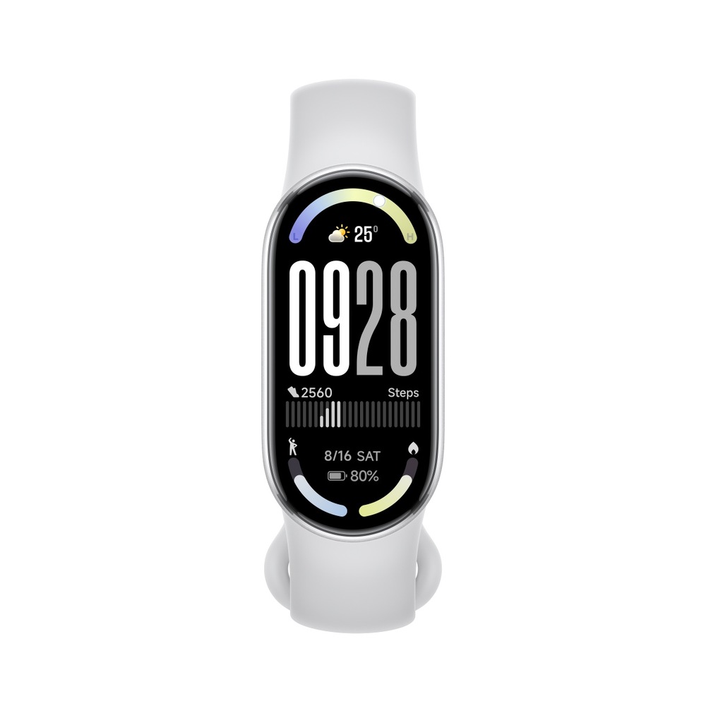 Fitness náramek Xiaomi Smart Band 10 stříbrný