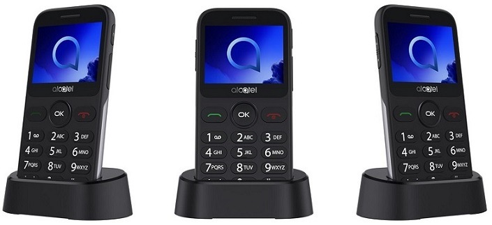 Mobilní telefon ALCATEL 2019G šedý