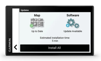 Navigační systém GPS Garmin dezl LGV610 Europe45 černý