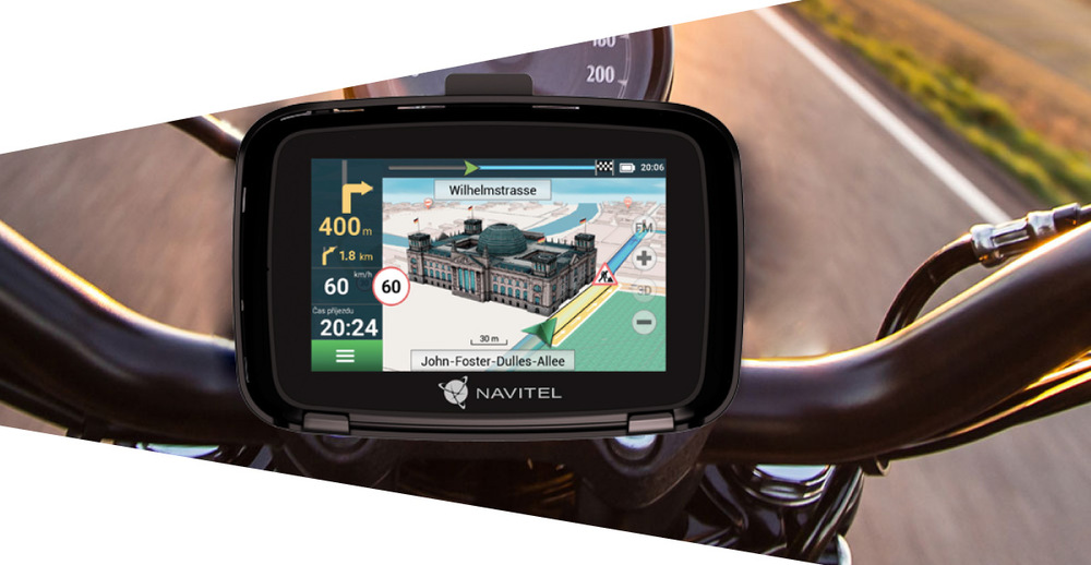 Navigační systém GPS NAVITEL G590 MOTO černá Navigační systém GPS NAVITEL G590 MOTO černá