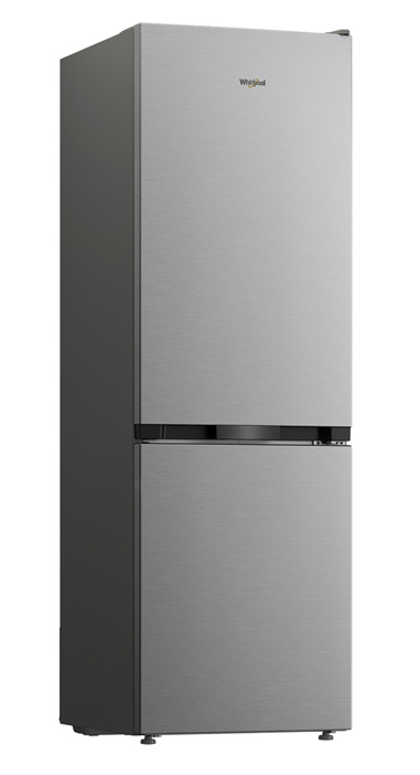Chladnička Whirlpool AI AdaptiveCool WHK 22372 X5EA1, NoFrost, šedá barva.