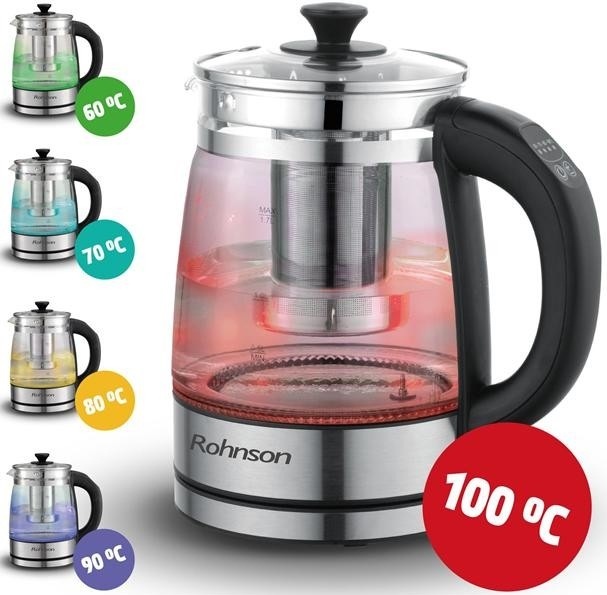 Rychlovarná konvice Rohnson R-7610 sklo