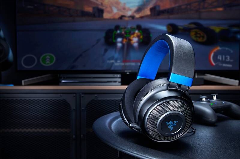 Headset Razer Kraken for Console černý/modrý Razer Kraken for Console
