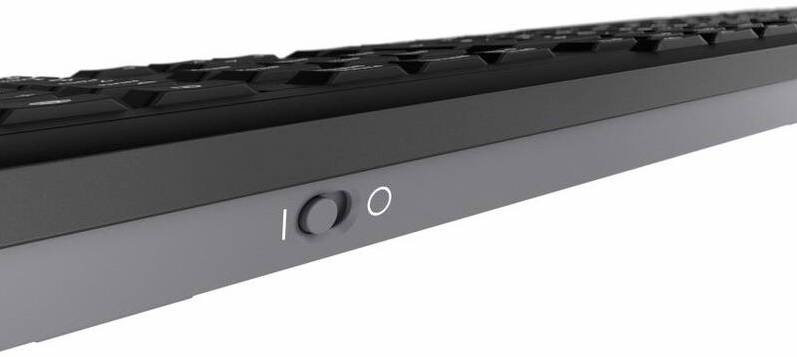 Klávesnice Cherry STREAM Wireless, CZ+SK černá