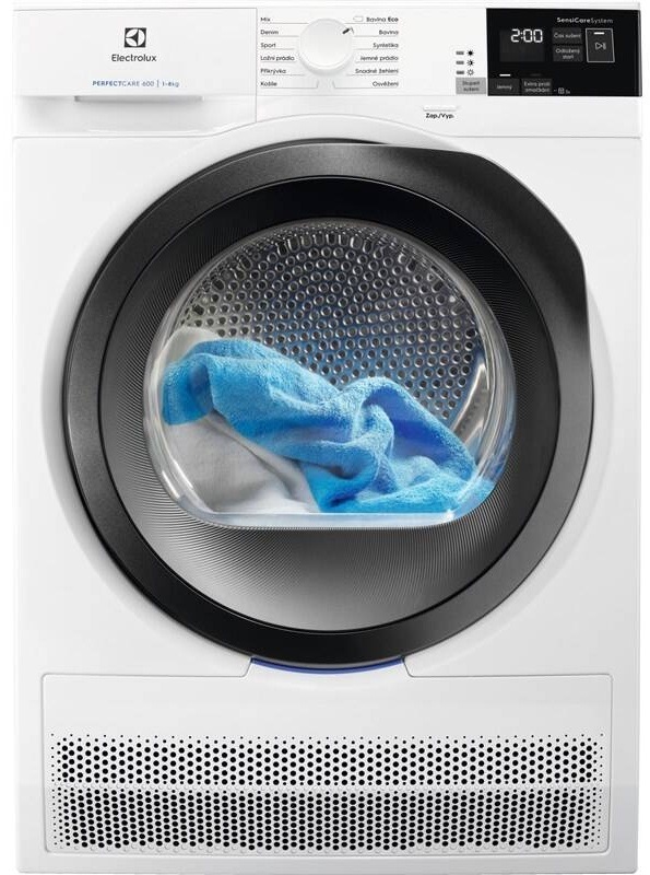 Sušička prádla Electrolux SensiCare 600 EW6C428BC bílá
