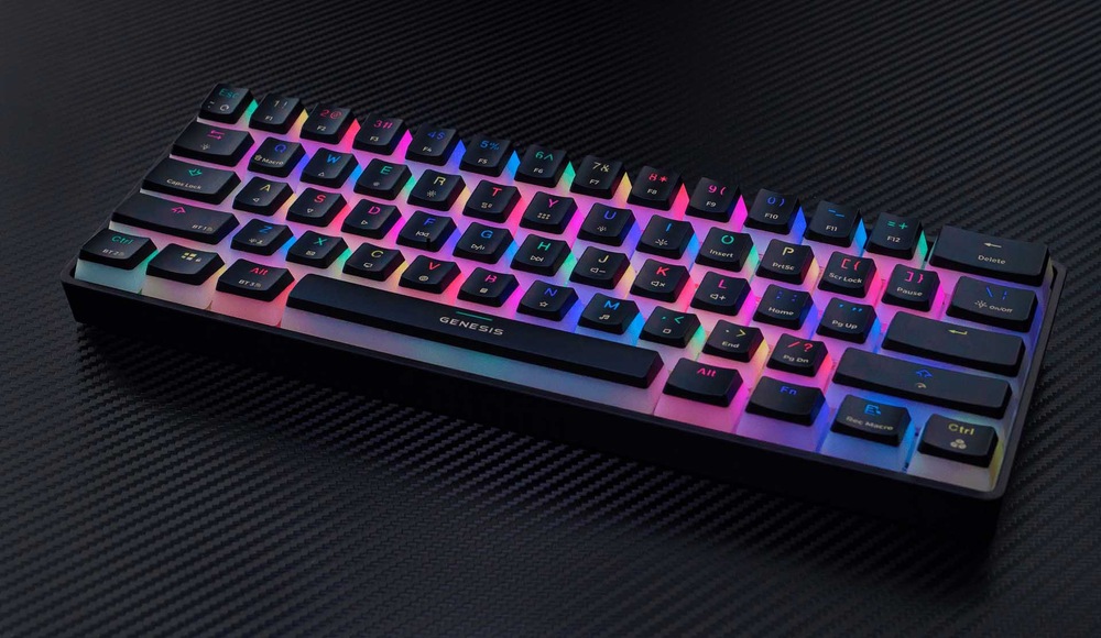 Klávesnice Genesis THOR 660, US layout černá Genesis THOR 660 RGB – US