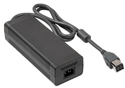 Napájecí adaptér Akyga pro Xbox 360 + Kabel IEC C13 1,2 m