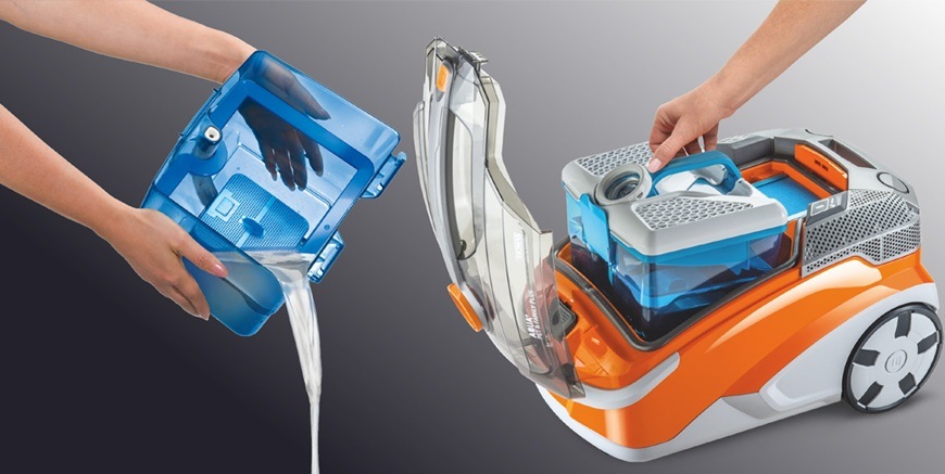 Víceúčelový vysavač Thomas AQUA+ PET&FAMILY oranžový