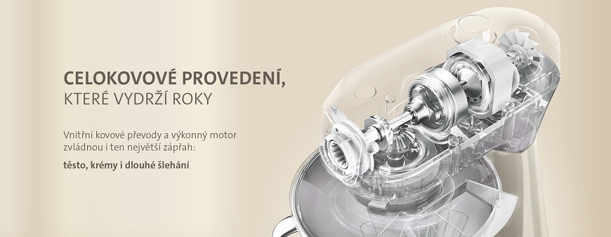 Kuchyňský robot ETA Storio II 2043 90010, planetární systém míchání