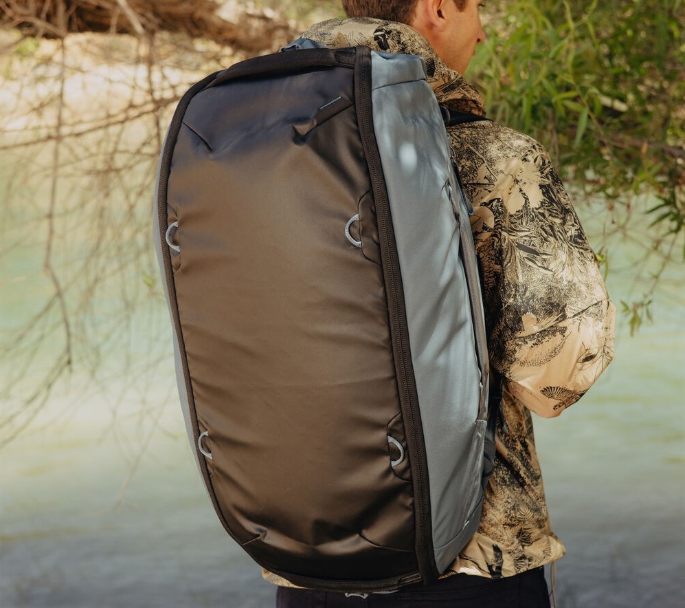 Batoh Peak Design Travel Duffelpack 65L modrá Batoh Peak Design Travel Duffelpack 65L modrá