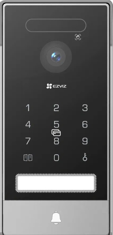 Dveřní videotelefon EZVIZ HP7 Pro 4K černý Dveřní videotelefon EZVIZ HP7 Pro 4K - černý