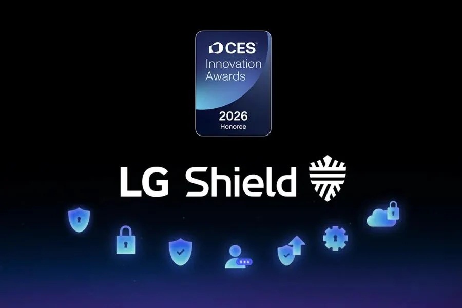 Elegantní tenký design zapadne do interiéru a LG Shield chrání data i systém před online hrozbami.