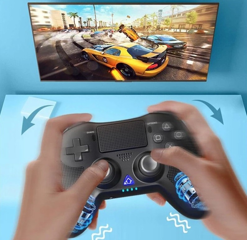 Gamepad iPega 4008 Bluetooth pro PS4/PS3/PC černý iPega 4008 Bluetooth