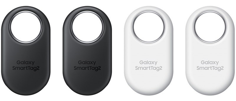 Lokátor Samsung Galaxy SmartTag2, 4ks černý/bílý Lokátor Samsung Galaxy SmartTag2, 4ks černý/bílý