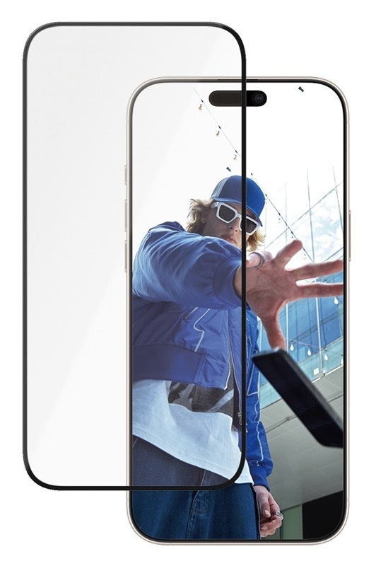 Tvrzené sklo PanzerGlass Ceramic na Apple iPhone 16 Pro Max s instalačním rámečkem
