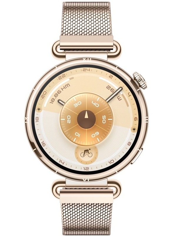 Chytré hodinky Huawei Watch GT 6 41 mm NFC zlaté