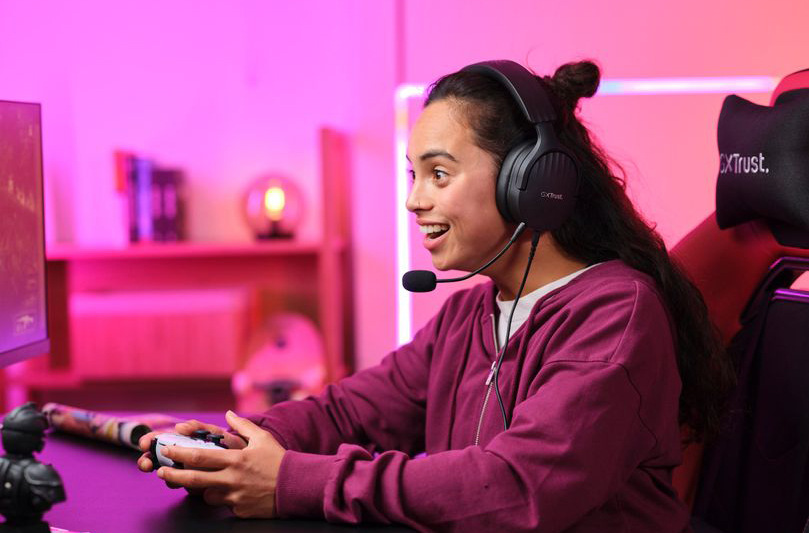 Headset Trust GXT 489 FAYZO černý