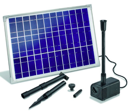 Fontána pro jezírka Heissner SP1000-00 1000 l/h solar