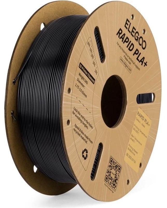 Filament Elegoo Rapid PLA+ 1,75mm černý