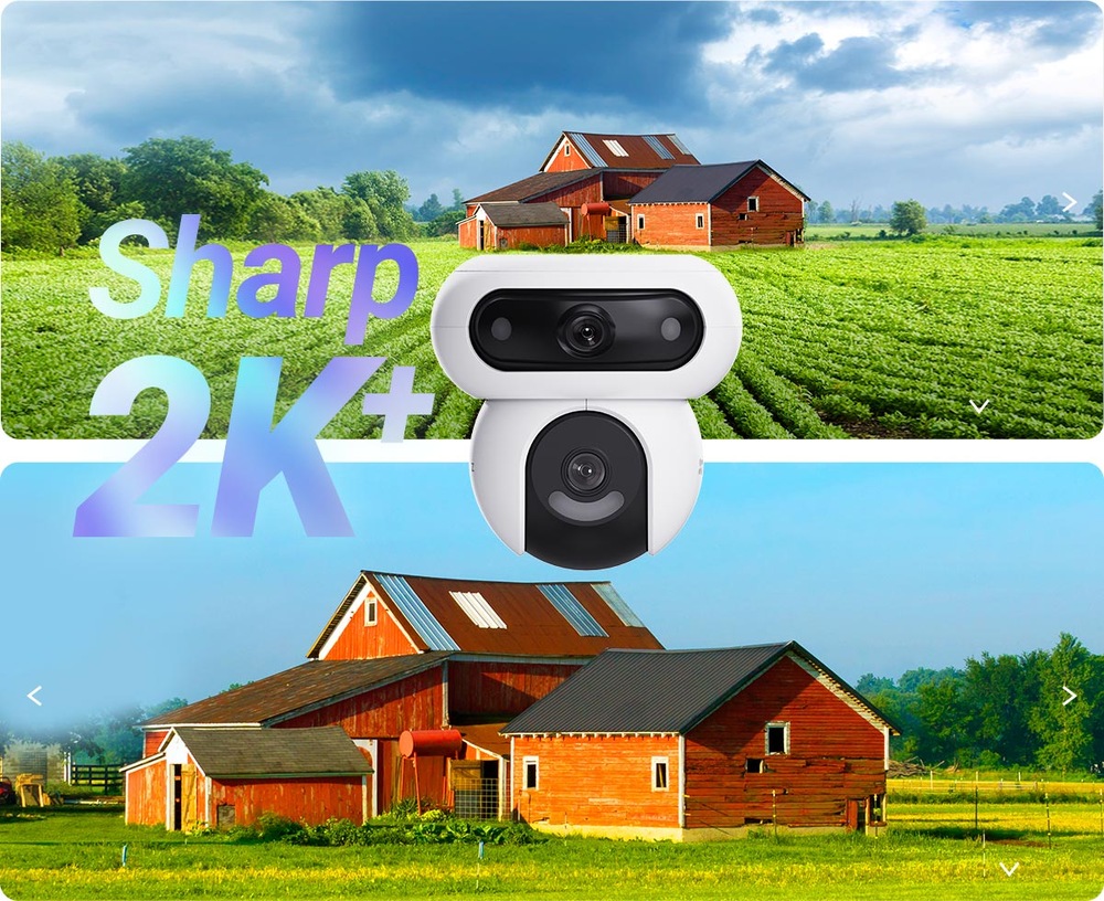 EZVIZ PTZ/Dual H90 natáčí do kvality 2K