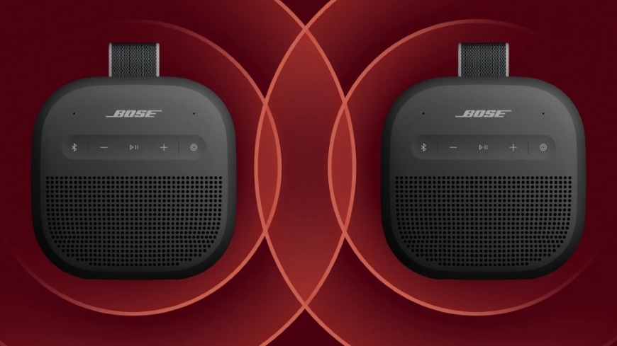 Přenosný reproduktor Bose Soundlink Micro 2nd Gen černý Dva reproduktory Bose SoundLink Micro přinášejí více možností poslechu