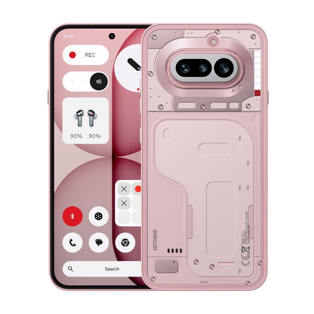 Mobilní telefon Nothing Phone (4a) 5G 12 GB / 256 GB - růžový