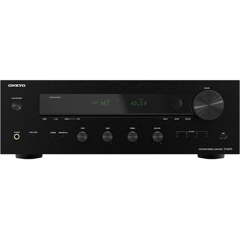 Zesilovač Onkyo TX-8470, DAB+ s výkonem 110 W