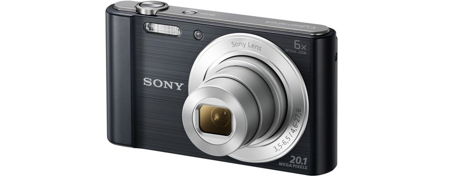 Digitální fotoaparát Sony Cyber-shot DSC-W810B černý SONY DSC-W810, černá