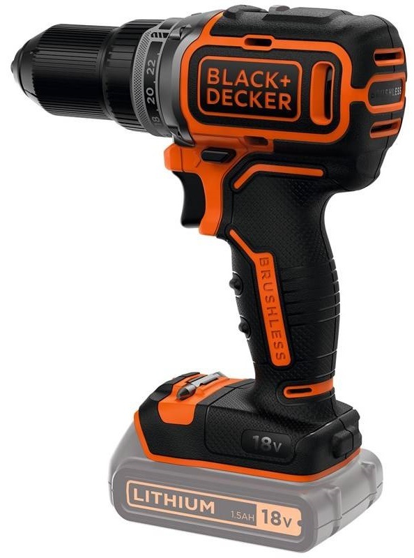Vrtací šroubovák Black-Decker BL186N-XJ (bez baterie) Vrtací šroubovák Black-Decker BL186N-XJ (bez baterie)