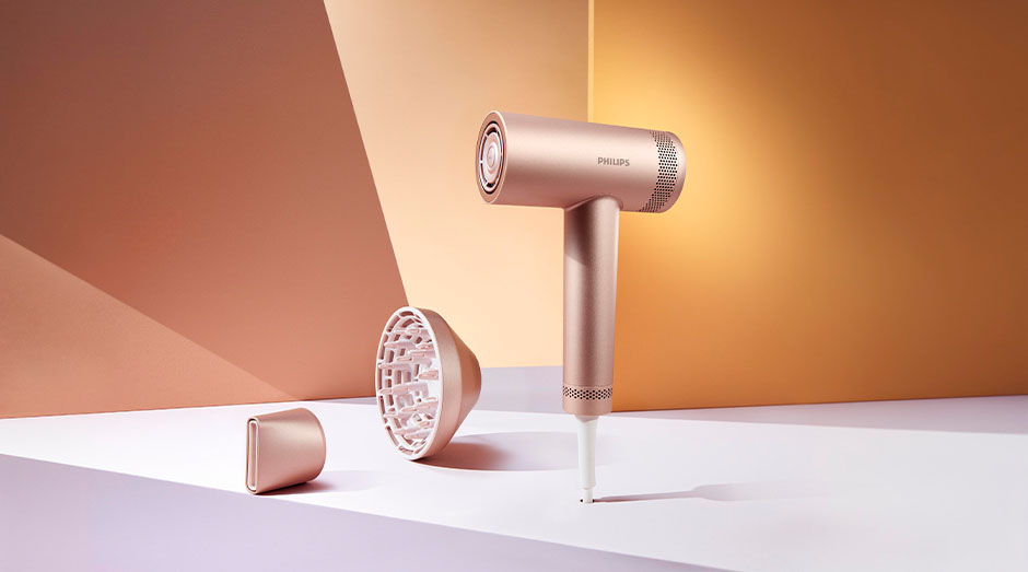 Fén Philips 8000 Series BHD837/10 ThermoShield Advanced rose gold Fén Philips 8000 Series BHD837/10 ThermoShield Advanced rose gold