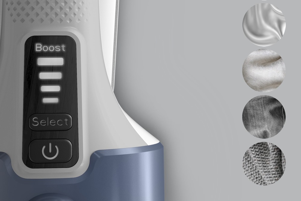 Ruční napařovač oděvů Tefal DT8722E0 Pure Force 2v1 bílý/modrý Tefal DT8722E0 Pure Force 2 v 1