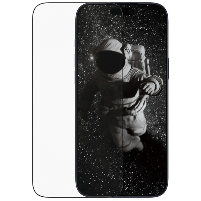 Tvrzené sklo PanzerGlass Ceramic II na Apple iPhone 17 Pro Max s instalačním rámečkem