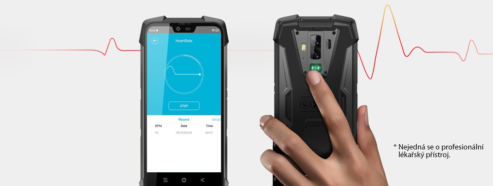 Mobilní telefon iGET BLACKVIEW GBV9700 Pro černý