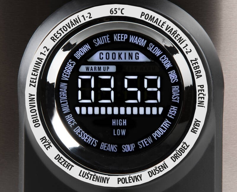 Multifunkční tlakový hrnec Domo DO42707PP bronzový Multifunkční tlakový hrnec Domo DO42707PP bronzový